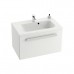 RAVAK CHROME SD 600 Szafka umywalkowa biały+biały połysk X000000530