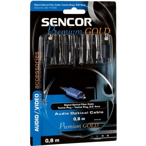 SENCOR AV Kabel optyczny SAV 115-015 Opt.k.Toslink MM PG 35020208