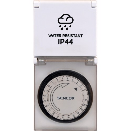 SENCOR SST 12MDO Mechaniczny włącznik i wyłącznik czasowy na zewnątrz 50001011