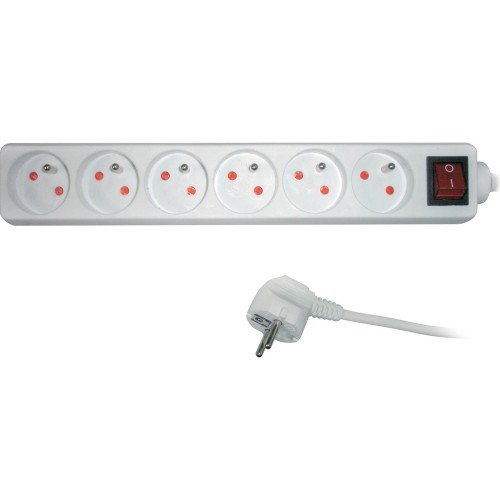 SENCOR SPC 33 Przedłużacz 3m / 6 3 × 1,0 mm z wyłącznikiem 35030733