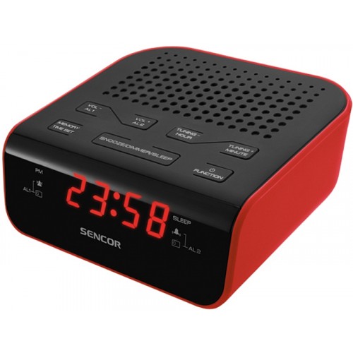 SENCOR SRC 136 RD Radiobudzik 35045030 SENCOR SRC 136 RD Radiobudzik 35045030