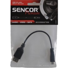 SENCOR Kabel USB SCO 513-001 USB A / F-Micro B / M, OTG