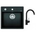 BLANCO SET DALAGO 5 + bateria kuchenna MIDA, antracyt