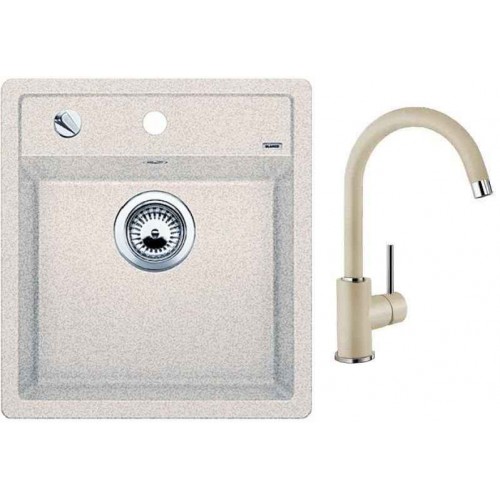 BLANCO SET DALAGO 5 + bateria kuchenna MIDA, piaskowy BLANCO SET DALAGO 5 + bateria kuchenna MIDA, piaskowy