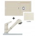 Franke SET G28 Zlewozmywak STG 614 kremowy + bateria FC 9547.073, 114.0283.270