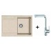 Franke SET G39 Zlewozmywak MRG 611 bezowy + bateria Samoa 114.0283.421