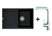 Franke SET G40 Zlewozmywak MRG 611 onyx + bateria FN 0147, 114.0283.433
