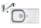 Franke SET N10 zlewozmywak ETN 614 N 3 1/2" ETHOS + bateria kuchenna Franke Prince