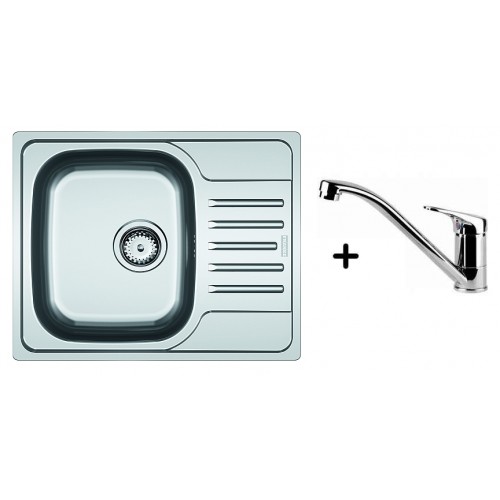 Franke SET N37 Zlewozmywak PXN 611-60 + bateria FB 250, 101.0283.223