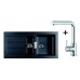 FRANKE SET T6 Zlewozmywak SID 651 onyx + bateria FN 0147, 114.0252.960