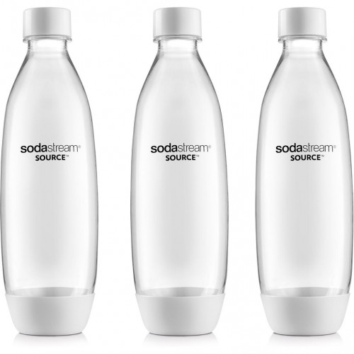 SODASTREAM Zestaw butelek SOURCE/PLAY 3 Pack białe 42001086