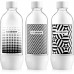 SODASTREAM Butelka TriPack 1l Black & White 42002132