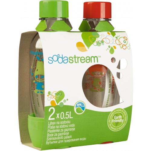 SODASTREAM Butelka 1/2 l TP RED / GREEN do SodaStream 40024767
