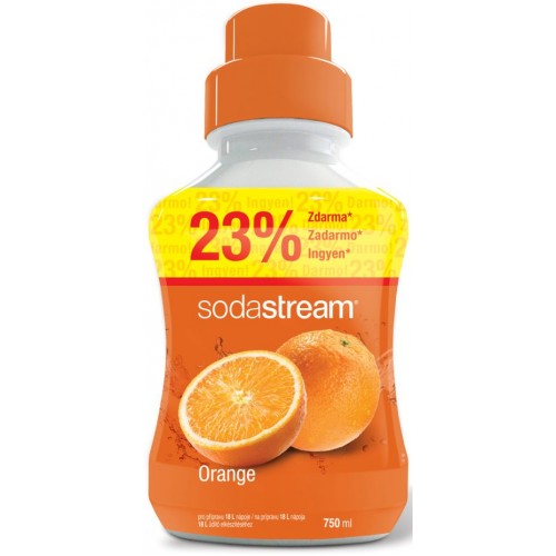 Wyprzedaż!!!SODASTREAM Syrop Orange 750 ml pomarańczowy 42001173 przeterminowana