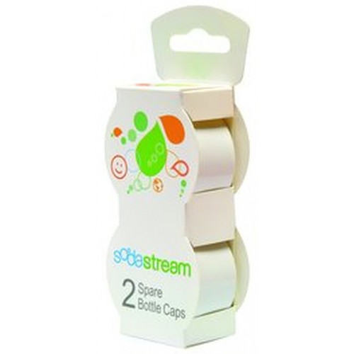 SODASTREAM Nakrętki do plastikowych butelek 2 szt., Biały 40024577