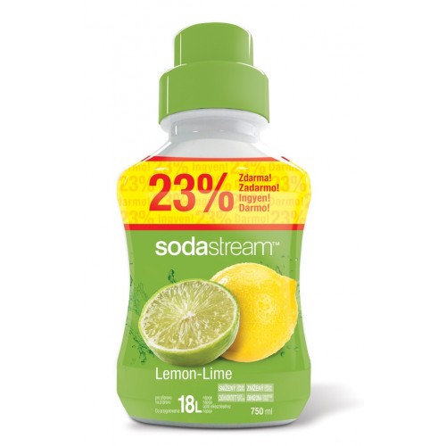 Wyprzedaż!!!SODASTREAM Syrop Lemon Lime 750 ml 40023018 prezterminowane