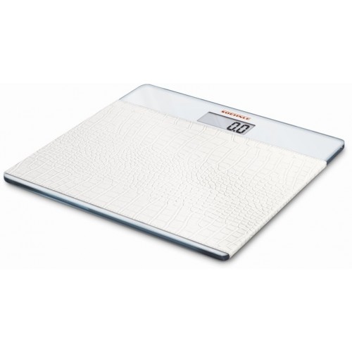 SOEHNLE ART STYLE CROCO WHITE Waga łazienkowa 63300
