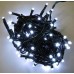 Oświetlenie świąteczne 180 LED, światło stałe, białe VS446