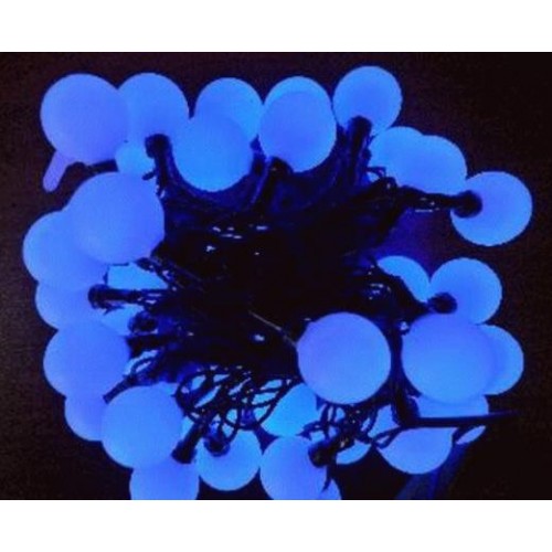 Oświetlenie swiąteczne Kule 2,5 cm - 40 LED niebieskie VS5203