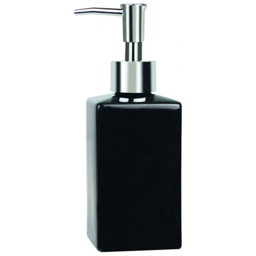 SPIRELLA QUADRO Dozownik mydła black 1013662