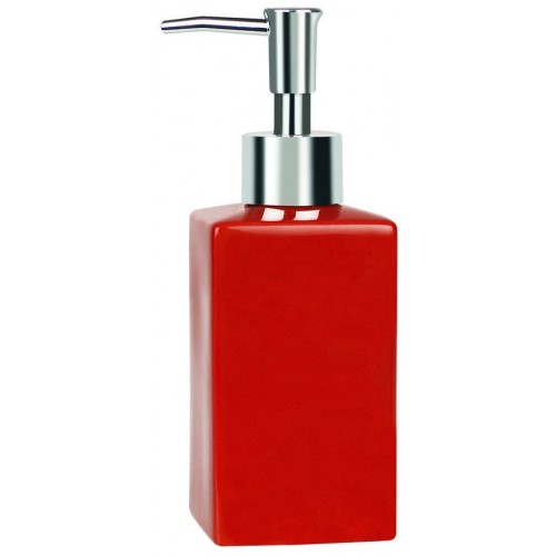 SPIRELLA QUADRO Dozownik mydła red 1013646 SPIRELLA QUADRO Dozownik mydła red 1013646