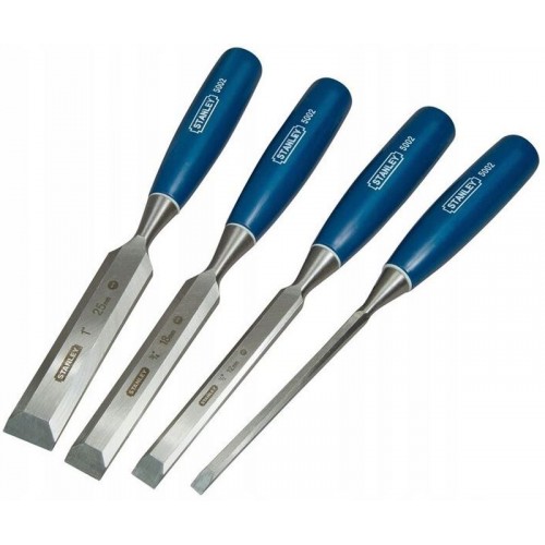 Stanley 0-16-129 4-częściowy zestaw dłut, seria 5002 (6, 12, 18, 25mm)