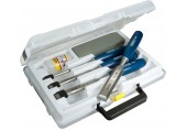 Stanley 0-16-130 4-częściowy zestaw dłut 5002 ze szlifierką i olejem