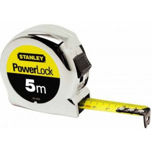 Stanley 0-33-552 Micro PowerLock Miara zwijana 5m/19mm Stanley 0-33-552 Micro PowerLock Miara zwijana 5m/19mm