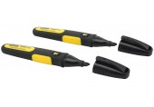 Stanley 0-47-314 FatMax Marker czarny ścięty, 2szt