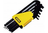 Stanley 0-69-257 Zestaw kluczy sześciokątnych calowych z kulką (1/16"-3/8"), 12szt