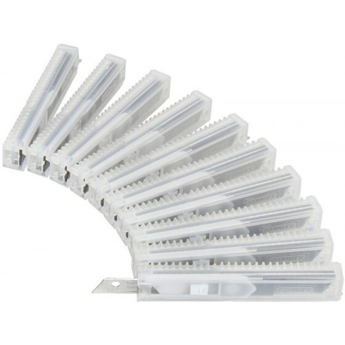 Stanley 1-11-300 Ostrze łamane 9mm, 10 x 10 szt Stanley 1-11-300 Ostrze łamane 9mm, 10 x 10 szt