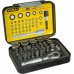 Stanley 1-13-906 1/4" Zestaw 40el. końcówki z grzechotką
