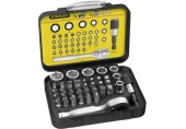 Stanley 1-13-906 Zestaw 40el. końcówki z grzechotką