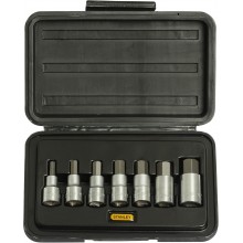 Stanley 1-89-099 Zestaw nasadek 1/2" z końcówką sześciokątną 7 sztuk