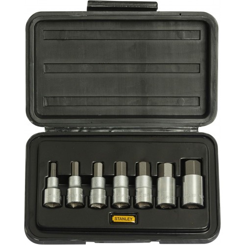 Stanley 1-89-099 Zestaw nasadek 1/2" z końcówką sześciokątną 7 sztuk