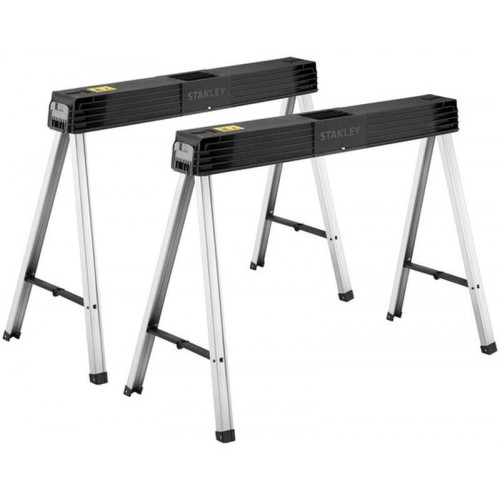Stanley 1-97-475 Składany stojak - kobyłka, 2 sztuki 101,7 x 75,8 x 12,5 cm