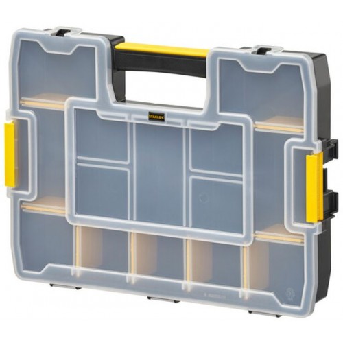 Stanley 1-97-483 SortMaster 14-komorowy organizer do układania w stosy 37,5x29,2x6,7cm Stanley 1-97-483 SortMaster 14-komorowy organizer do układania w stosy 37,5x29,2x6,7cm