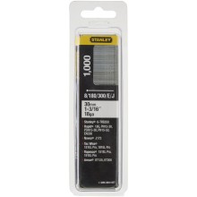 Stanley 1-SWKBN1187T 30 mm/1 3/16"/18 Gwoździe galwanizowane typ 8/300/E/J, 1000szt.