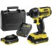 Stanley FMC645D2 FatMax Aku zakrętarka udarowa (1/4"180 Nm) (18V 2x 2,0Ah)