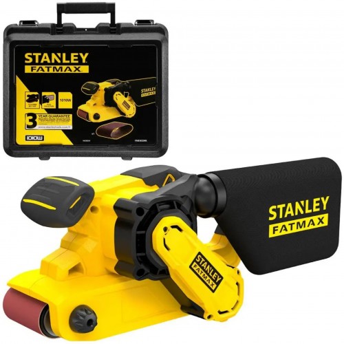 Stanley FMEW204K Szlifierka taśmowa 75 x 533 mm, 1010 W, walizka