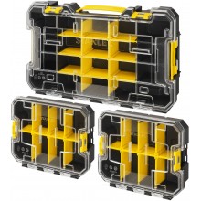 Stanley FMST61150-1 FatMax Pro-Stack Zestaw 3 organizerów (2/3 + 2x1/3)