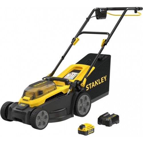 Stanley SCMWP3401M1 FatMax V20 Akumulatorowa kosiarka do trawy (34cm/18V/1x4,0Ah) Stanley SCMWP3401M1 FatMax V20 Akumulatorowa kosiarka do trawy (34cm/18V/1x4,0Ah)