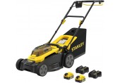 Stanley SCMWP3701M2 FatMax V20 Akumulatorowa kosiarka do trawy (37cm/2x18V/2x4,0Ah)