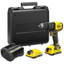 Stanley SFMCD710D2K V20 Bezszczotkowa wiertarko-wkrętarka (60Nm/18V/2x2,0Ah), walizka