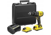 Stanley SFMCD715D2K V20 Wiertarko-wkrętarka udarowa (60Nm/18V/2x2,0Ah), walizka