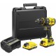 Stanley SFMCD720D2K FatMaV20 Bezszczotkowa wiertarko-wkrętarka (80Nm/18V/2x2,0Ah), walizka