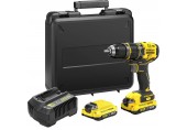 Stanley SFMCD721D2K V20 Wiertarko-wkrętarka udarowa (80Nm/18V/2x2,0Ah), walizka