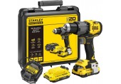 Stanley SFMCD726D2K FatMax V20 Wiertarko-wkrętarka udarowa (80Nm/18V/2x2,0Ah)