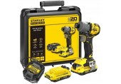 Stanley SFMCF830D2K FatMax Zakrętarka udarowa 1/4" (18V/2x2,0Ah), walizka
