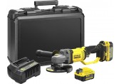 Stanley SFMCG400M2K FatMax V20 Szlifierka kątowa 125mm (18V/2x4,0Ah), walizka
